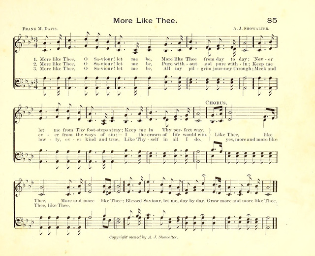 Fair as the Morning. Hymns and Tunes for Praise in the Sunday-School page 83