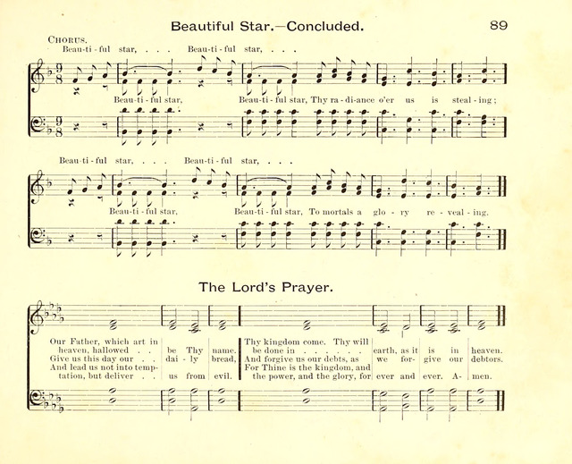 Fair as the Morning. Hymns and Tunes for Praise in the Sunday-School page 87