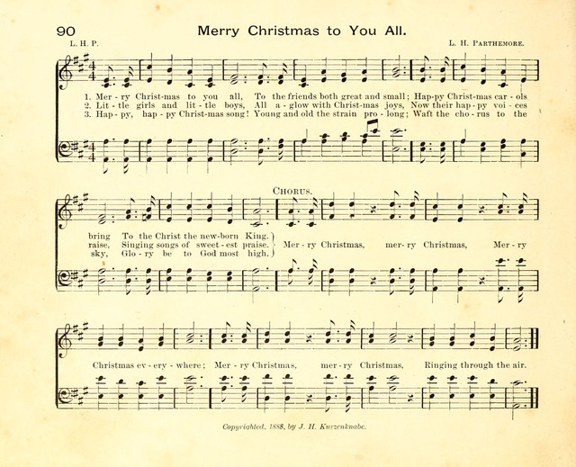 Fair as the Morning. Hymns and Tunes for Praise in the Sunday-School page 88