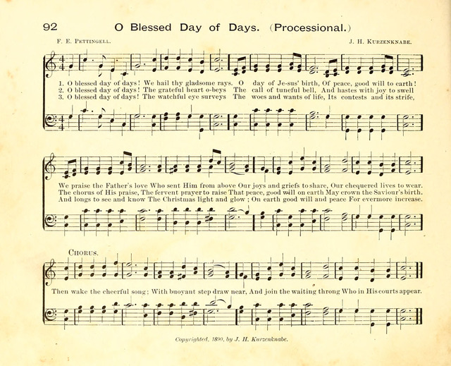 Fair as the Morning. Hymns and Tunes for Praise in the Sunday-School page 90
