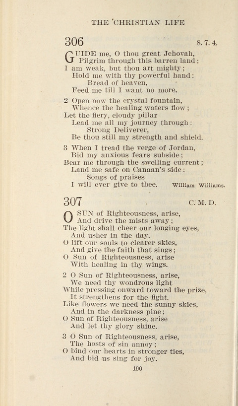 Free Methodist Hymnal page 192