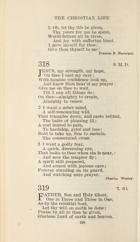 Free Methodist Hymnal page 200