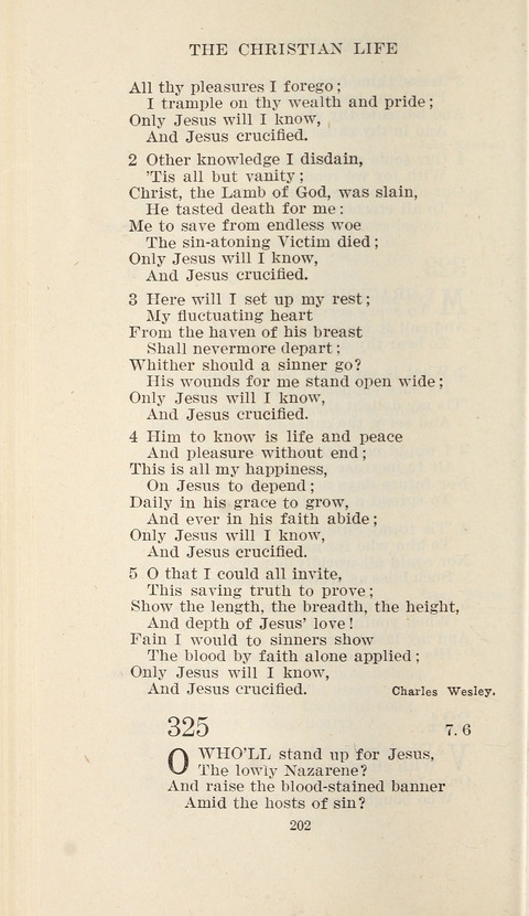 Free Methodist Hymnal page 204