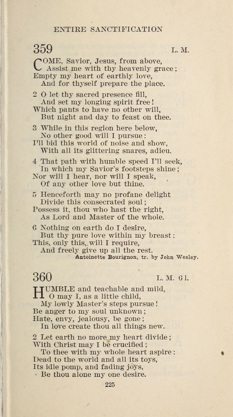 Free Methodist Hymnal page 227