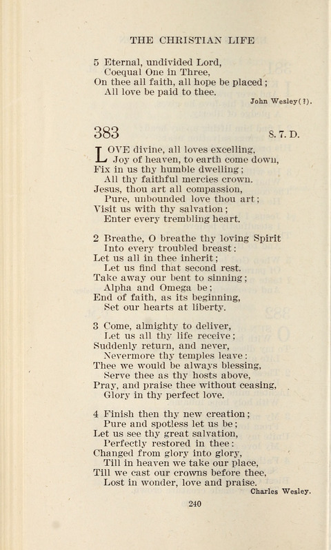 Free Methodist Hymnal page 242