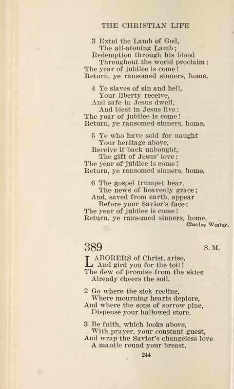 Free Methodist Hymnal page 246