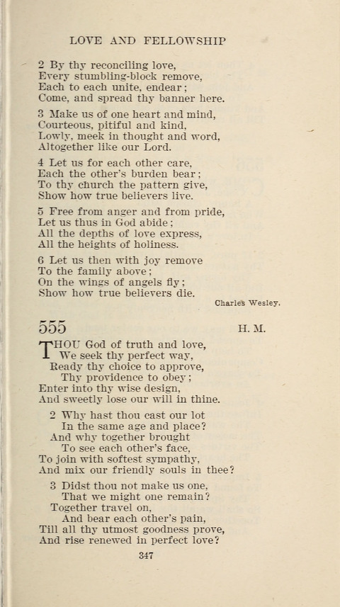 Free Methodist Hymnal page 349