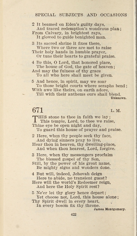 Free Methodist Hymnal page 424