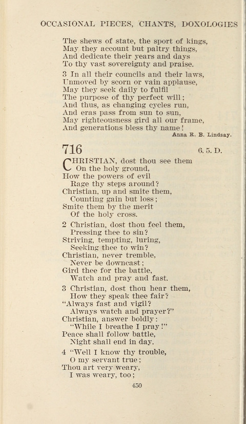 Free Methodist Hymnal page 452