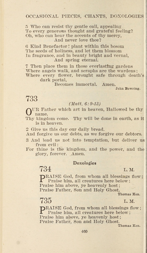 Free Methodist Hymnal page 462