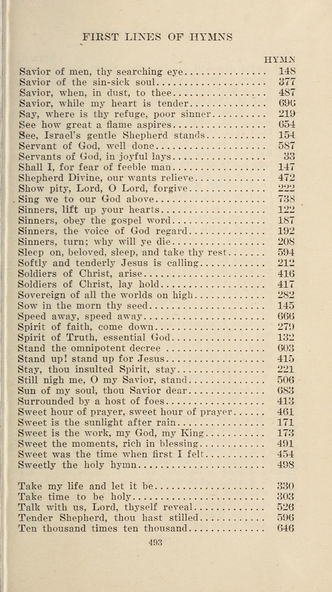 Free Methodist Hymnal page 495