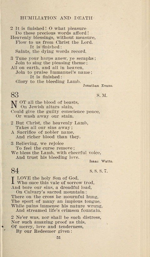 Free Methodist Hymnal page 51
