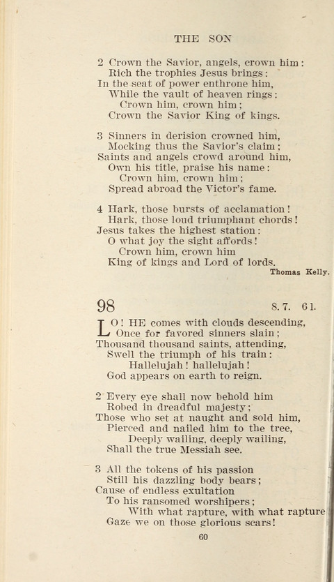 Free Methodist Hymnal page 60