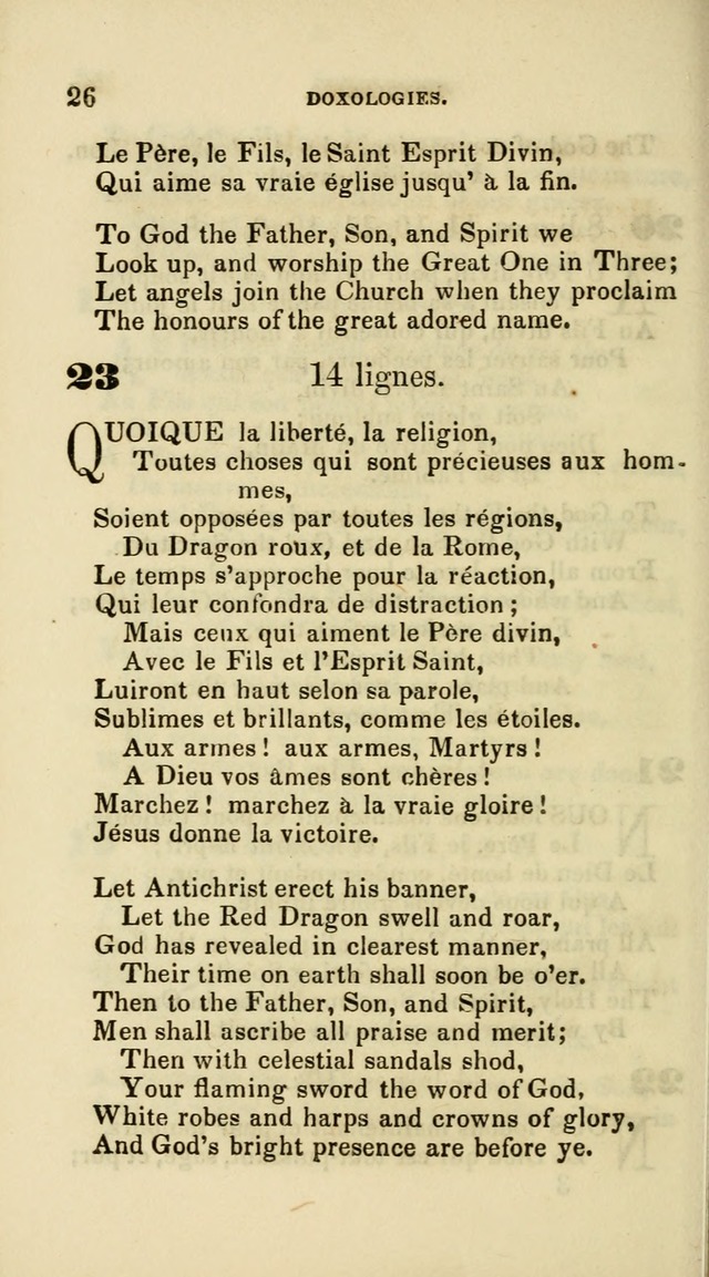 French Psalms, Hymns and Spiritual Songs: with a pure prose pronunciation, in accordance with the usage of the cognate languages... page 29