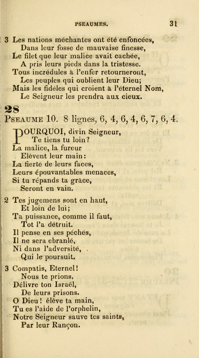 French Psalms, Hymns and Spiritual Songs: with a pure prose pronunciation, in accordance with the usage of the cognate languages... page 34