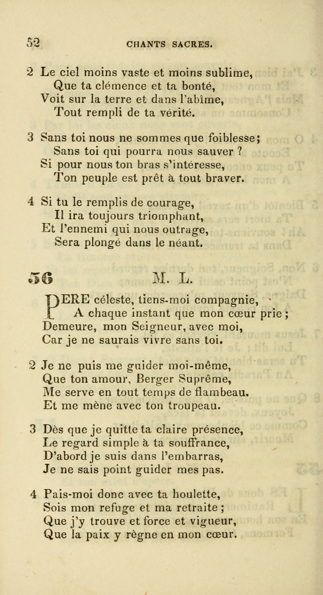French Psalms, Hymns and Spiritual Songs: with a pure prose pronunciation, in accordance with the usage of the cognate languages... page 55