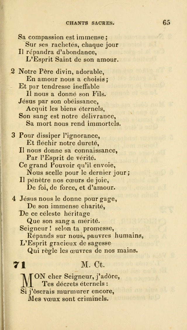 French Psalms, Hymns and Spiritual Songs: with a pure prose pronunciation,  in accordance with the usage of the cognate languages... 71. Mon cher  Seigneur, j'adore | Hymnary.org