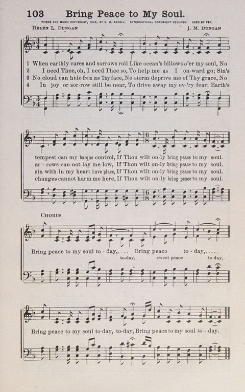 Favorite Solos: a compilation of solos, duets, trios and quartets page 103