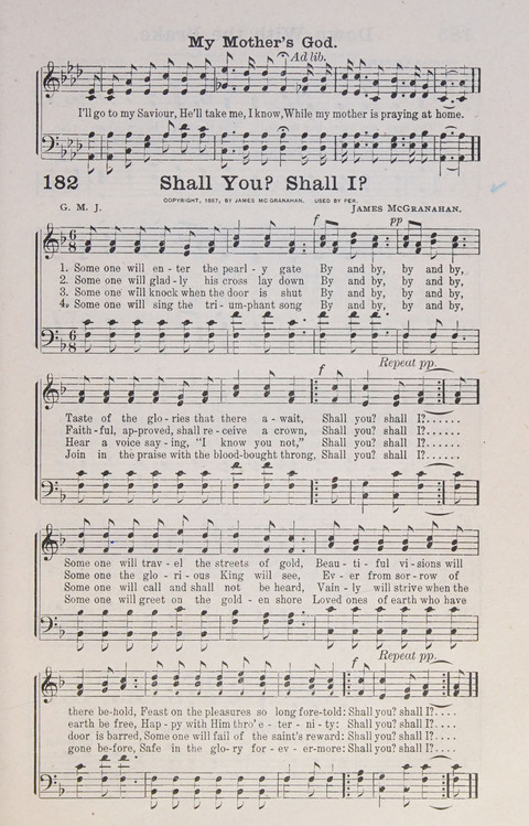 Favorite Solos: a compilation of solos, duets, trios and quartets page 183