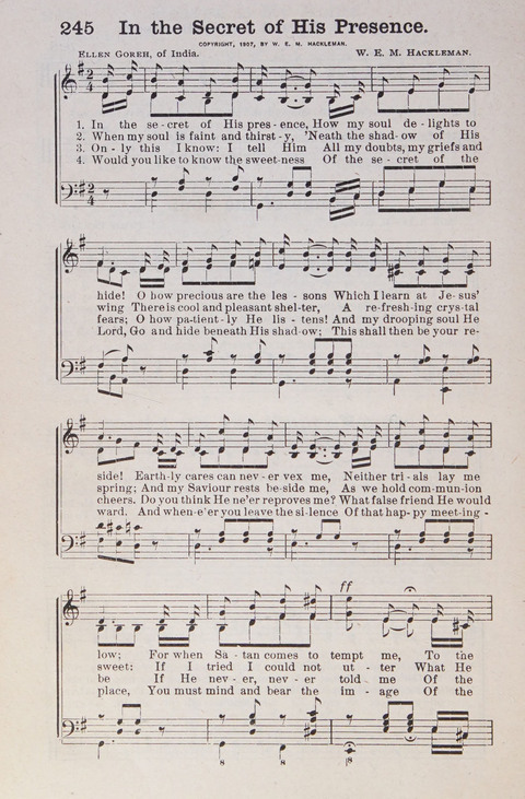 Favorite Solos: a compilation of solos, duets, trios and quartets page 258