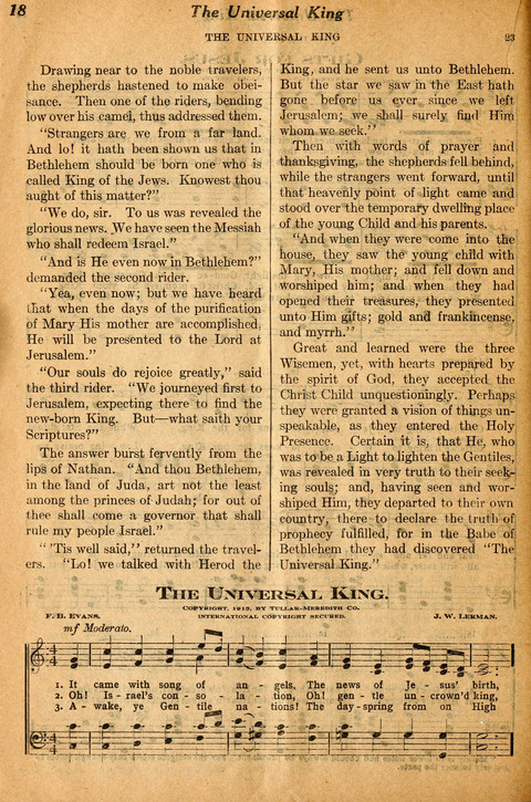 The Festival Song Budget, Christmas page 12