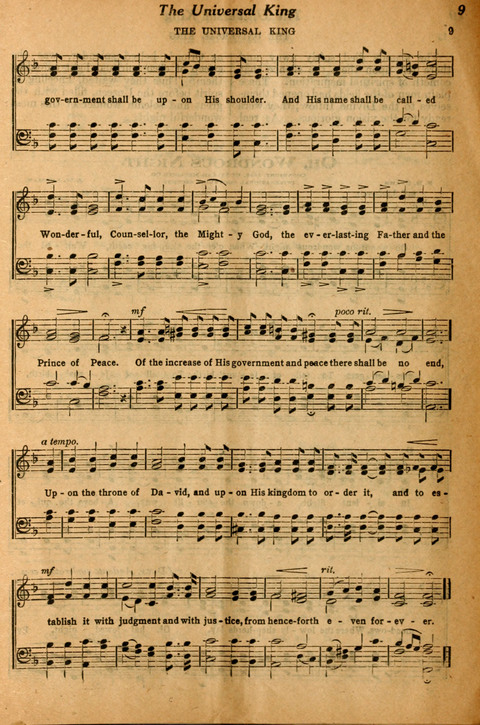 The Festival Song Budget, Christmas page 3