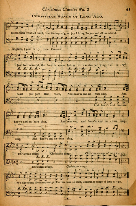 The Festival Song Budget, Christmas page 35