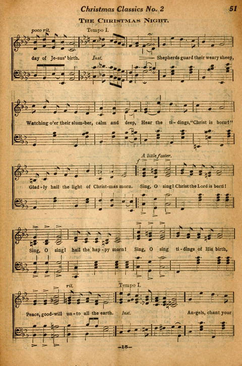 The Festival Song Budget, Christmas page 45