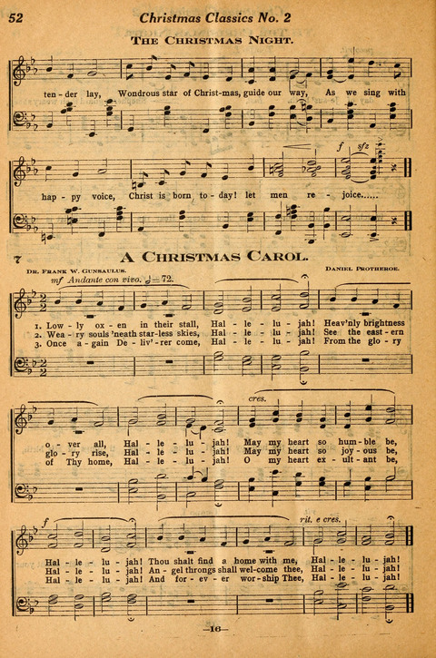 The Festival Song Budget, Christmas page 46