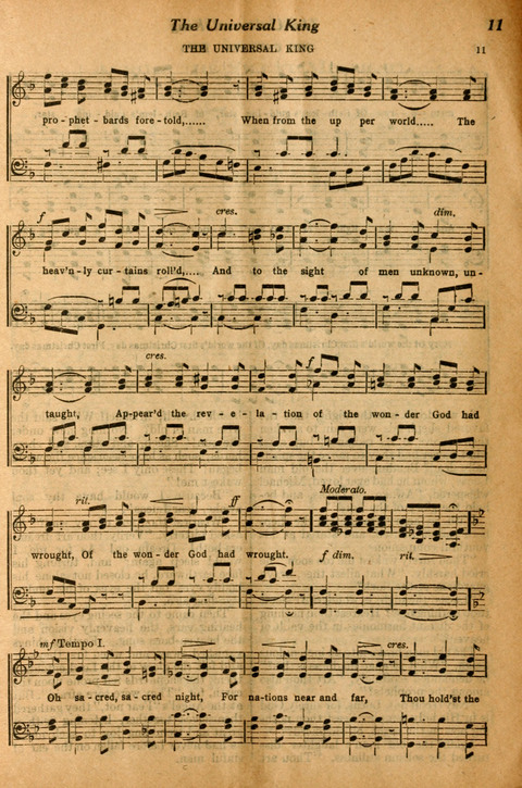 The Festival Song Budget, Christmas page 5