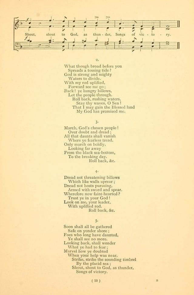 A First Series of Church Songs page 22