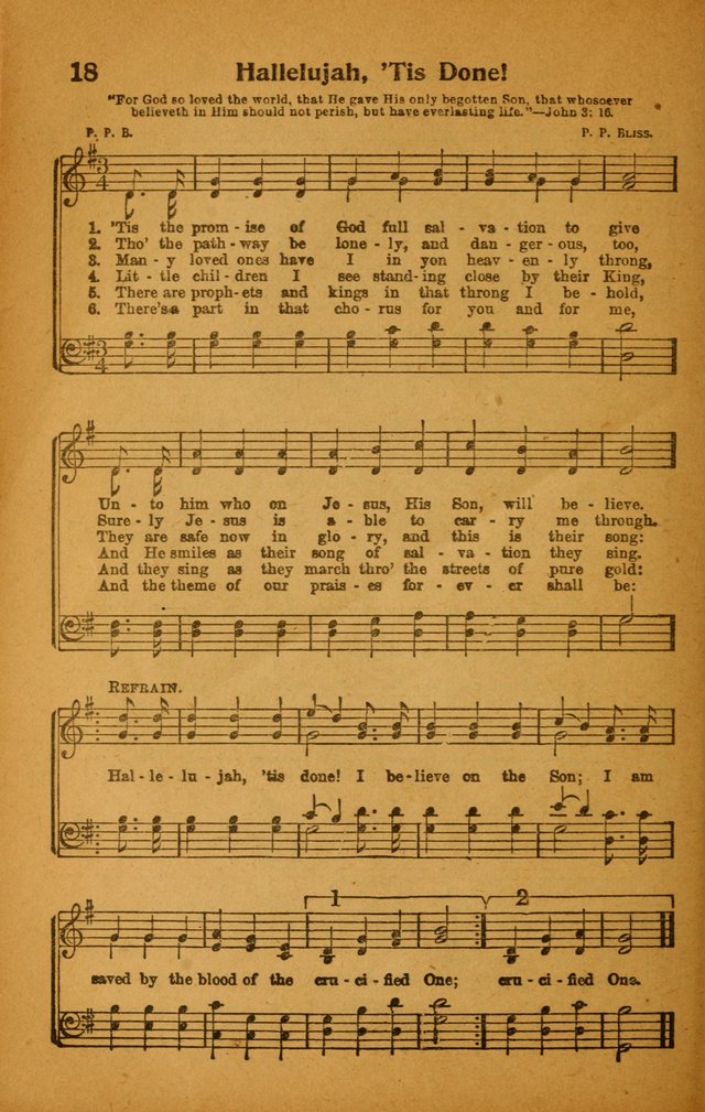 Familiar Songs of the Gospel No. 1 page 18
