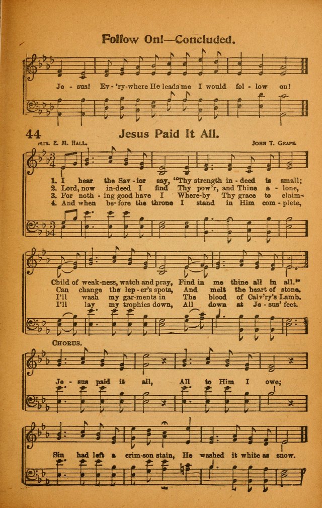 Familiar Songs of the Gospel No. 1 page 39