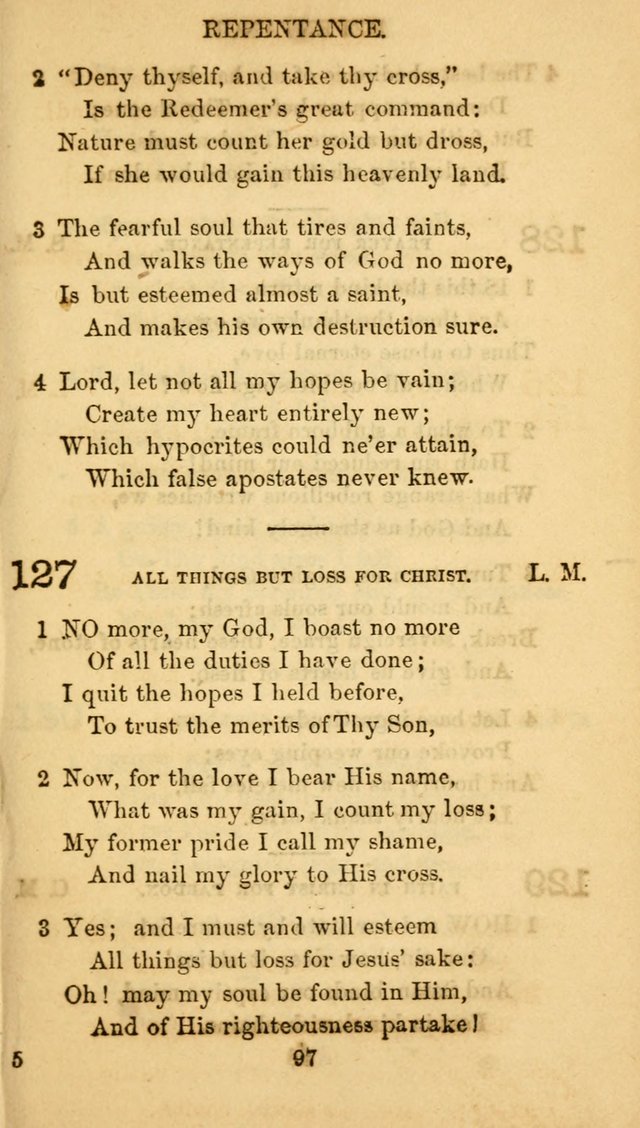 Fulton Street Hymn Book, for the use of union prayer meetings, Sabbath schools and families page 104