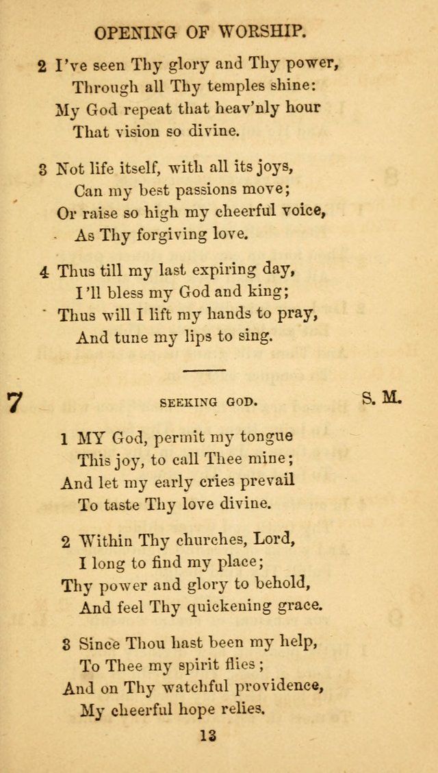 Fulton Street Hymn Book, for the use of union prayer meetings, Sabbath schools and families page 20