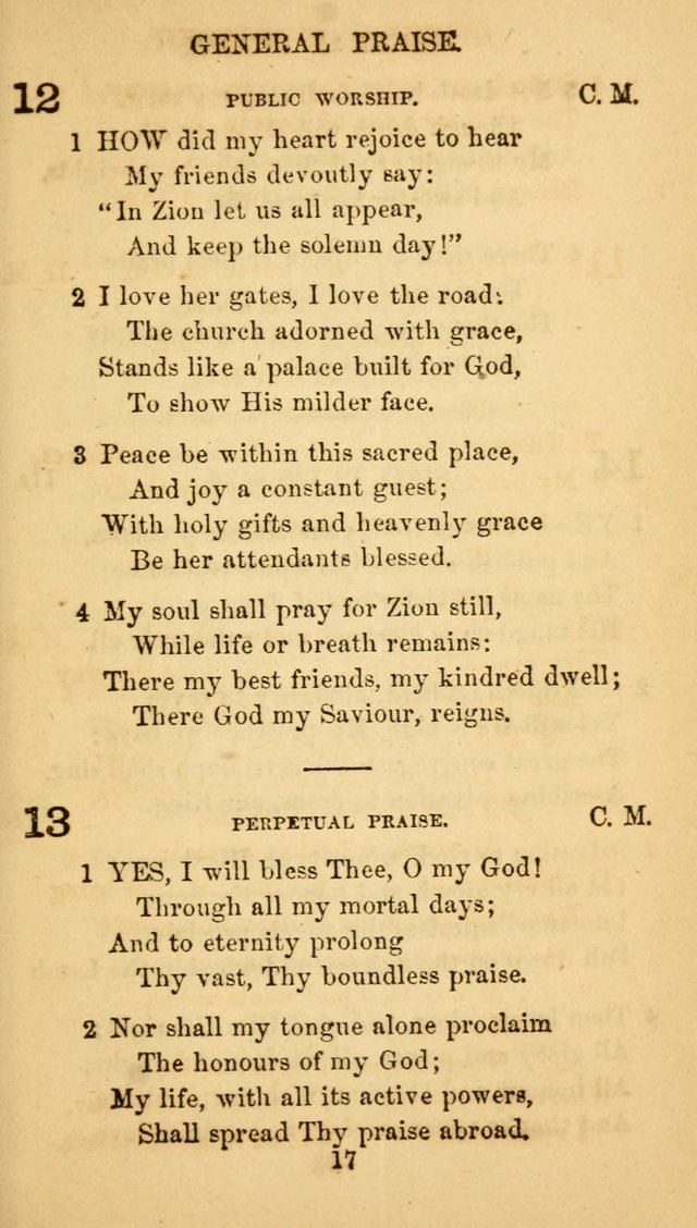 Fulton Street Hymn Book, for the use of union prayer meetings, Sabbath schools and families page 24