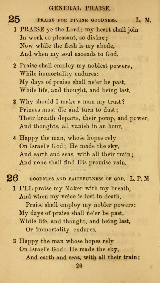 Fulton Street Hymn Book, for the use of union prayer meetings, Sabbath schools and families page 33