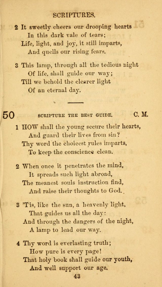 Fulton Street Hymn Book, for the use of union prayer meetings, Sabbath schools and families page 50
