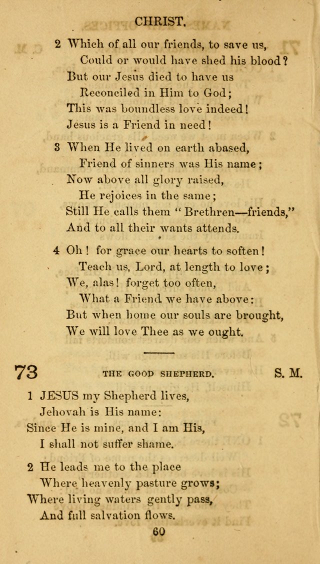Fulton Street Hymn Book, for the use of union prayer meetings, Sabbath schools and families page 67