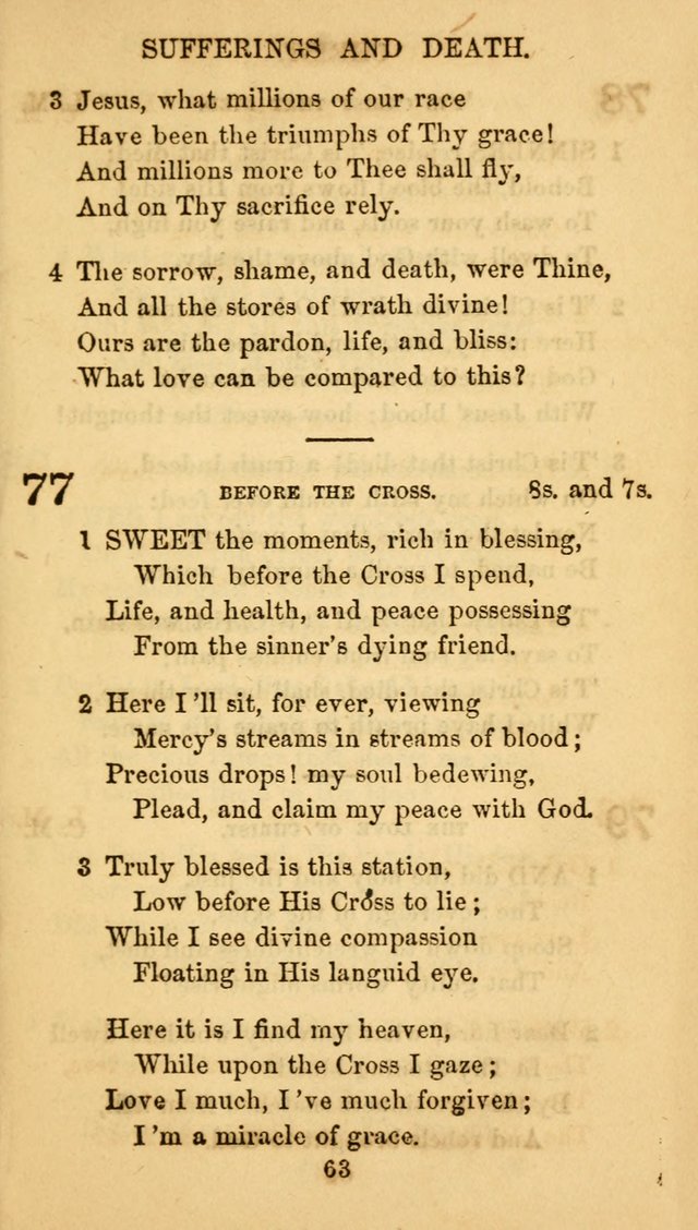 Fulton Street Hymn Book, for the use of union prayer meetings, Sabbath schools and families page 70
