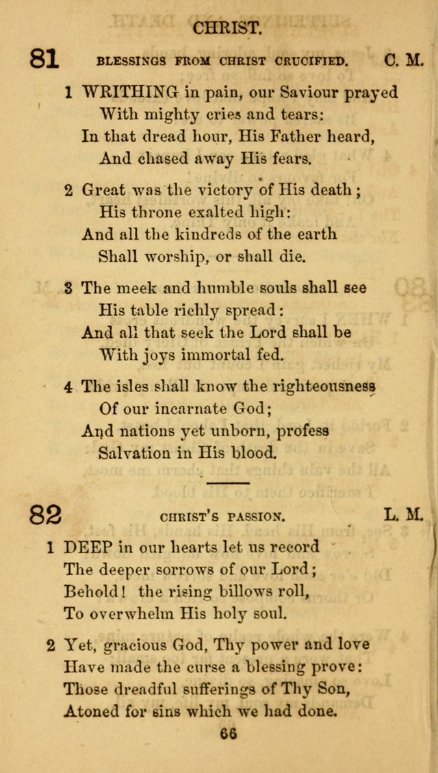 Fulton Street Hymn Book, for the use of union prayer meetings, Sabbath schools and families page 73