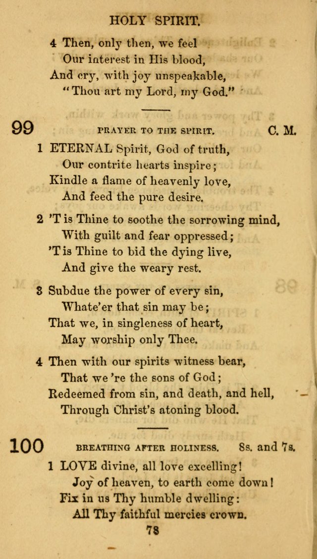 Fulton Street Hymn Book, for the use of union prayer meetings, Sabbath schools and families page 85