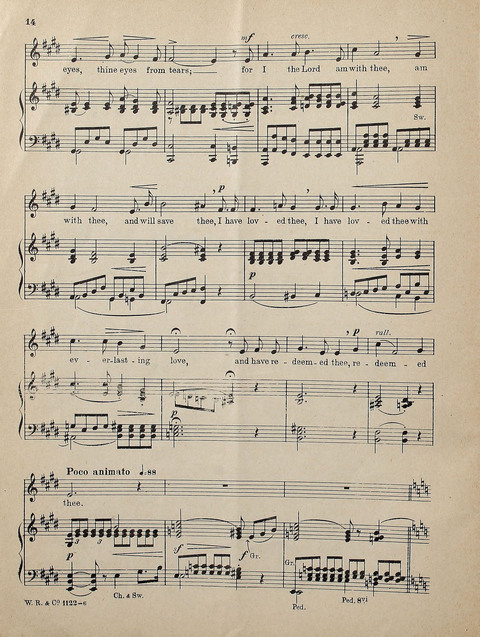 Favorite Sacred Songs for Church and Home page 12