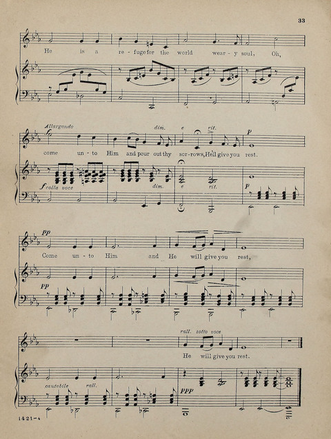 Favorite Sacred Songs for Church and Home page 31