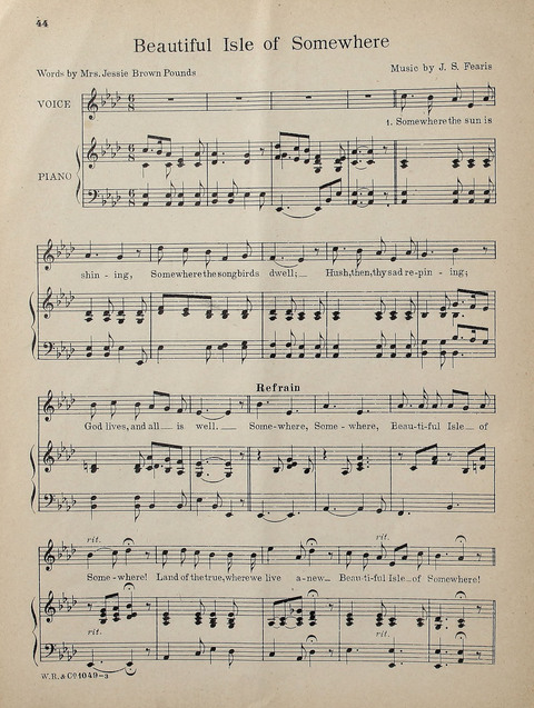 Favorite Sacred Songs for Church and Home page 42