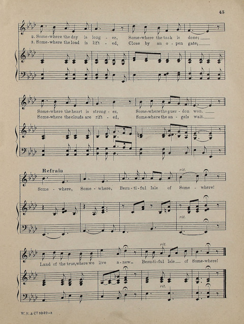 Favorite Sacred Songs for Church and Home page 43