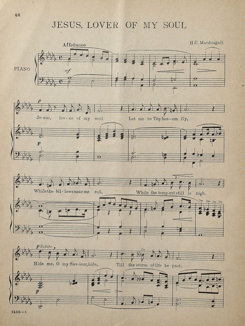 Favorite Sacred Songs for Church and Home page 44