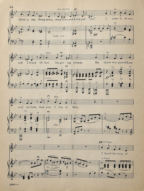 Favorite Sacred Songs for Church and Home page 62