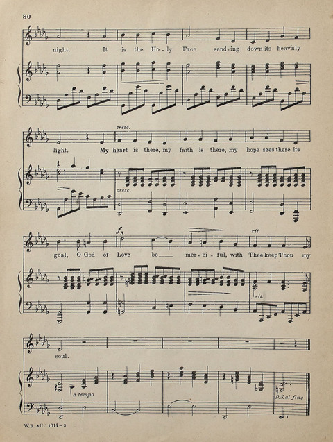 Favorite Sacred Songs for Church and Home page 78