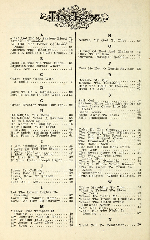 Favorite Selections from Victorious Service Songs: Designed for Conventions and Other Special Occasions page 64